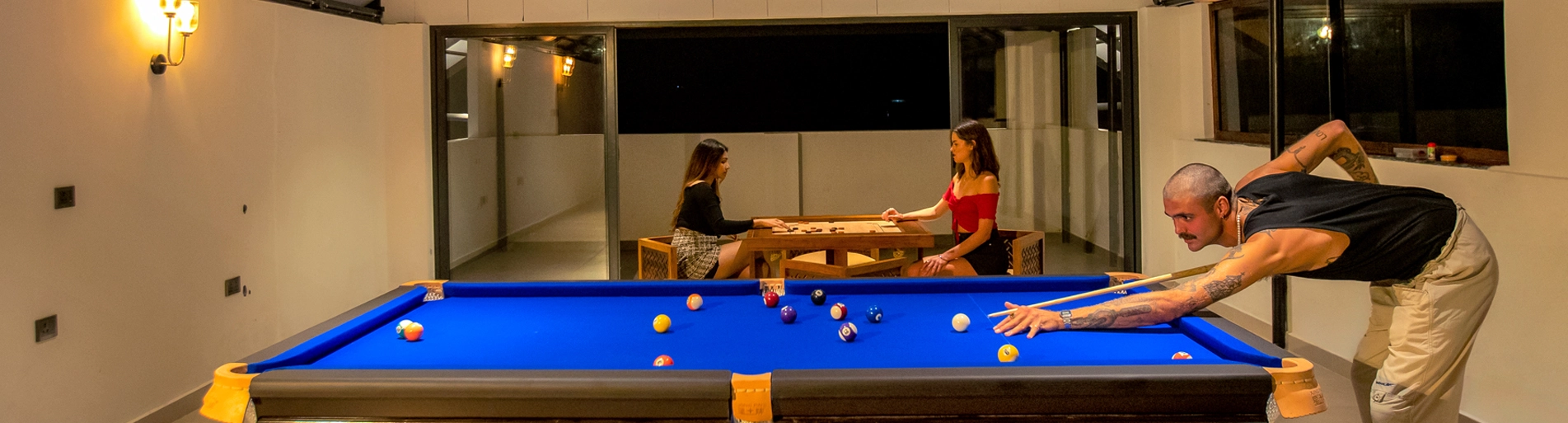Indoor games at Oak Village Activities at Oak Village
